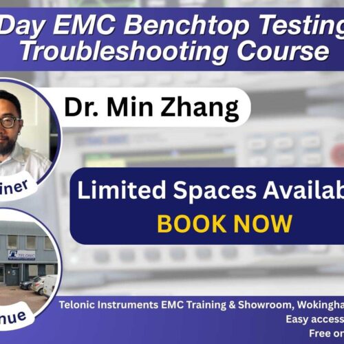 Image of Day emc benchtop testing troubleshooting course